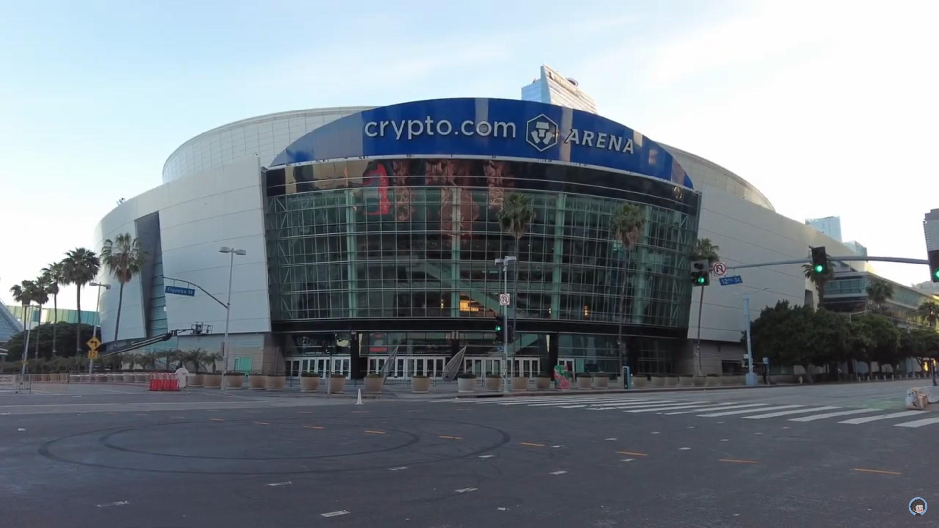 crypto arena los angeles lakers