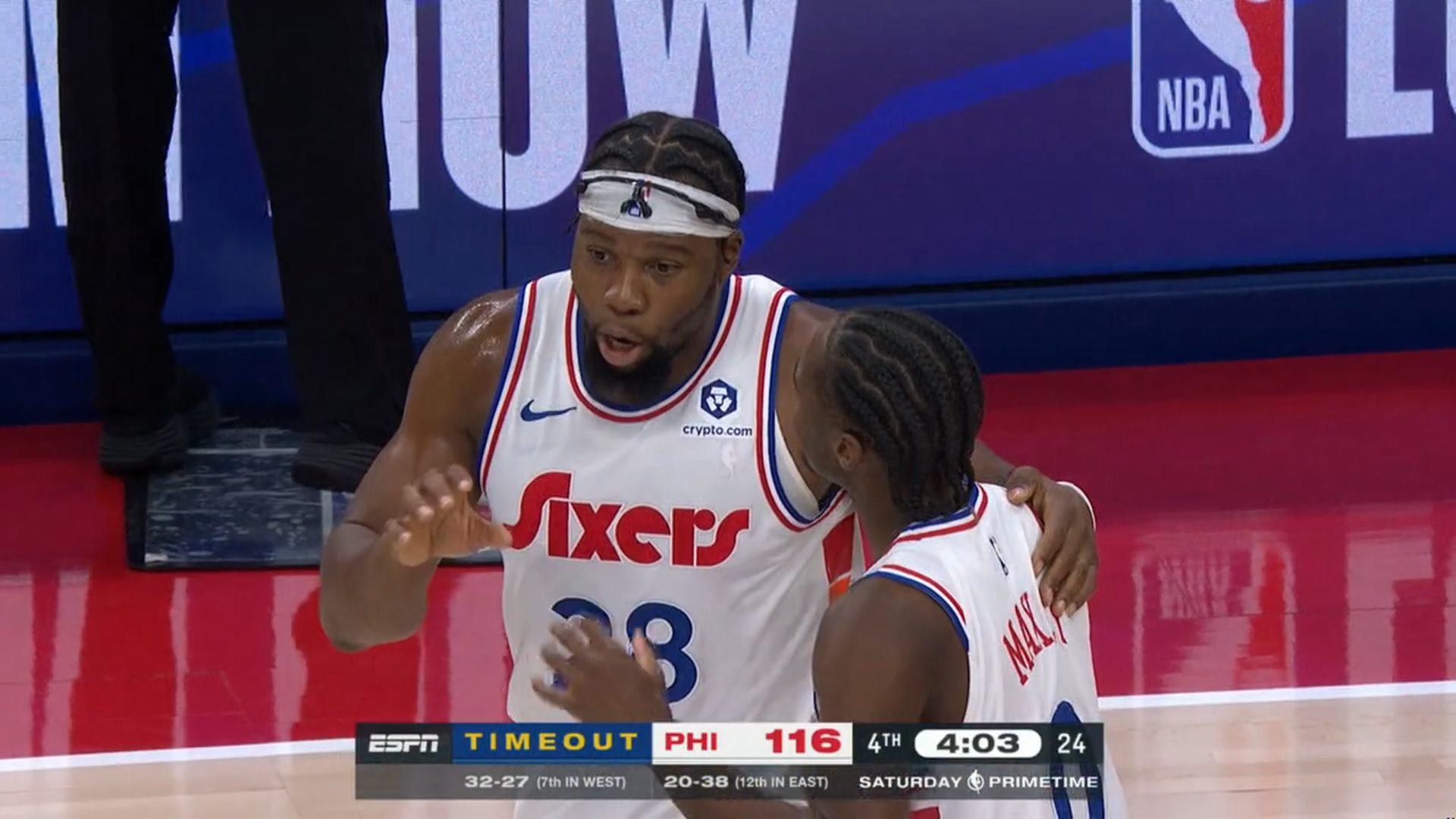 Guerschon Yabusele Sixers 2 mars 2025