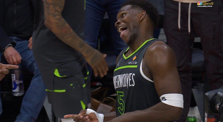 Anthony Edwards 6 avril 2025