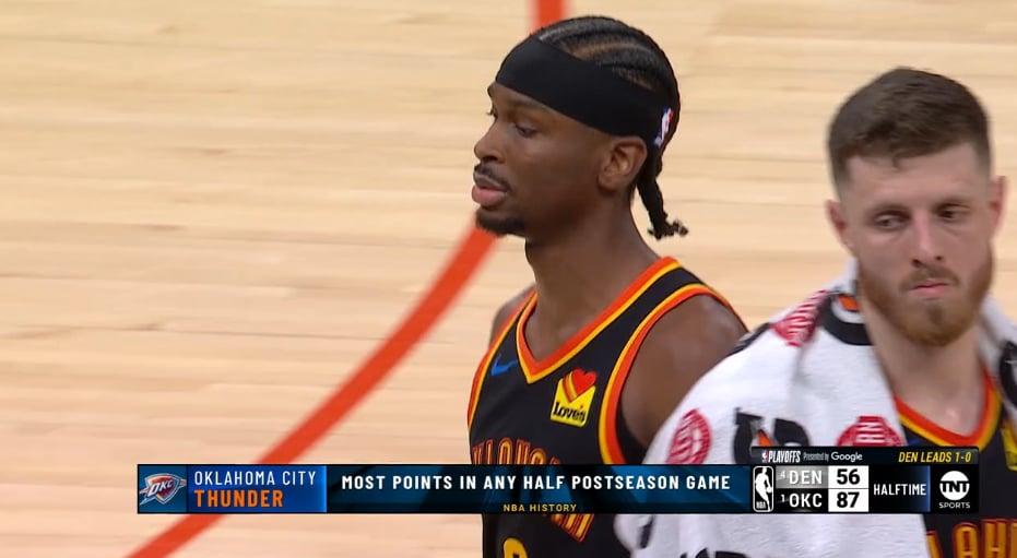 Shai Gilgeous-Alexander Thunder 8 mai 2025