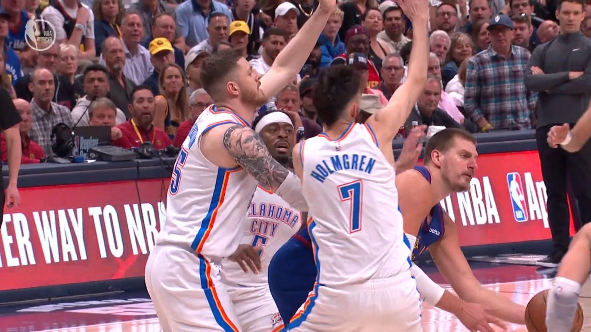 Nikola Jokic vs Thunder 10 mai 2025