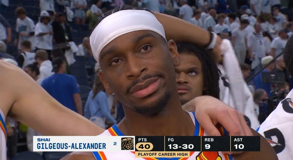 Shai Gilgeous-Alexander 27 mai 2025