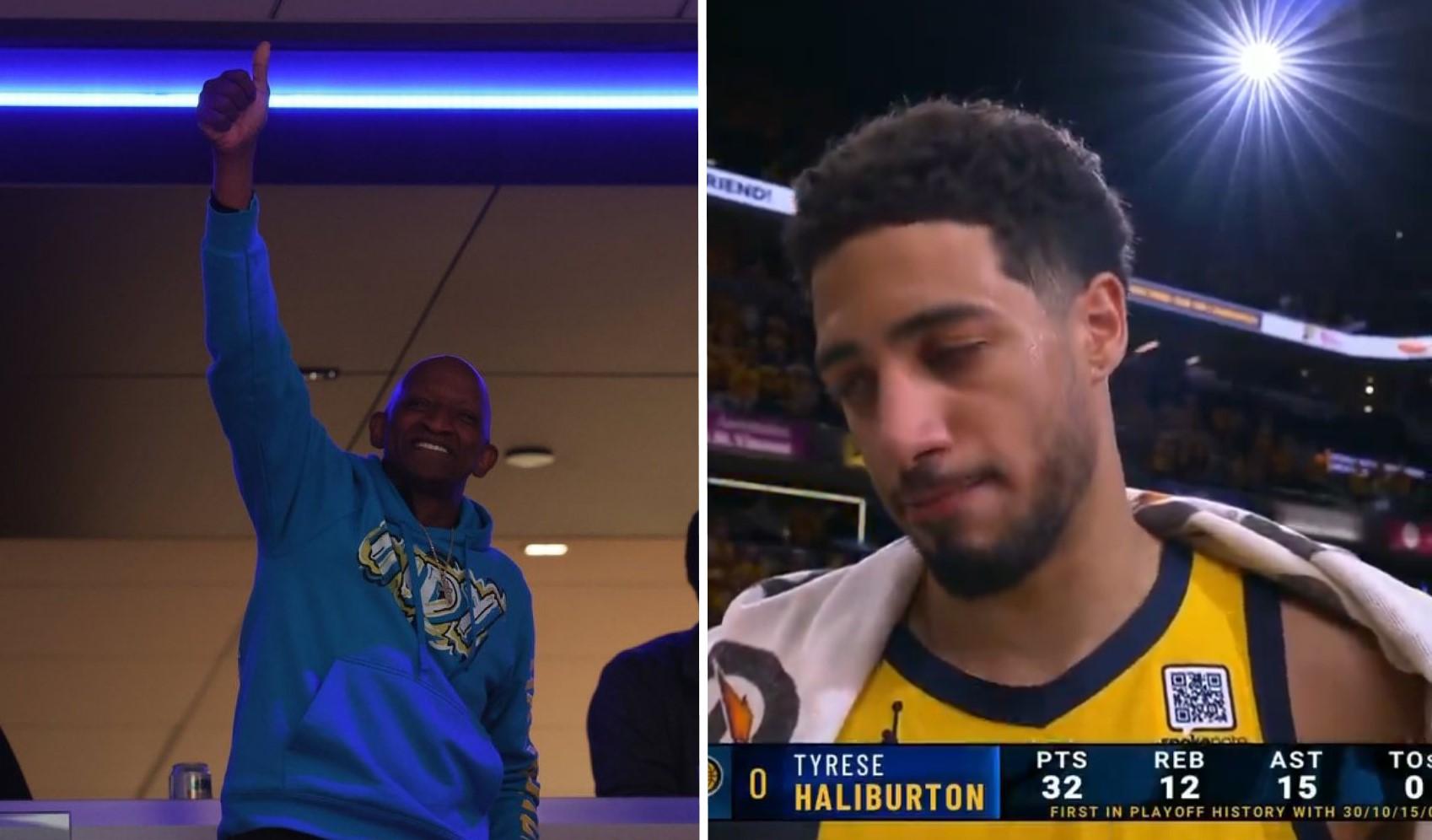 tyrese haliburton papa