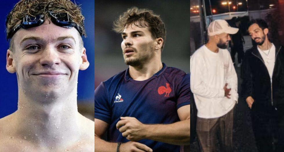 Léon Marchand, Antoine Dupont et Bigflo & Oli