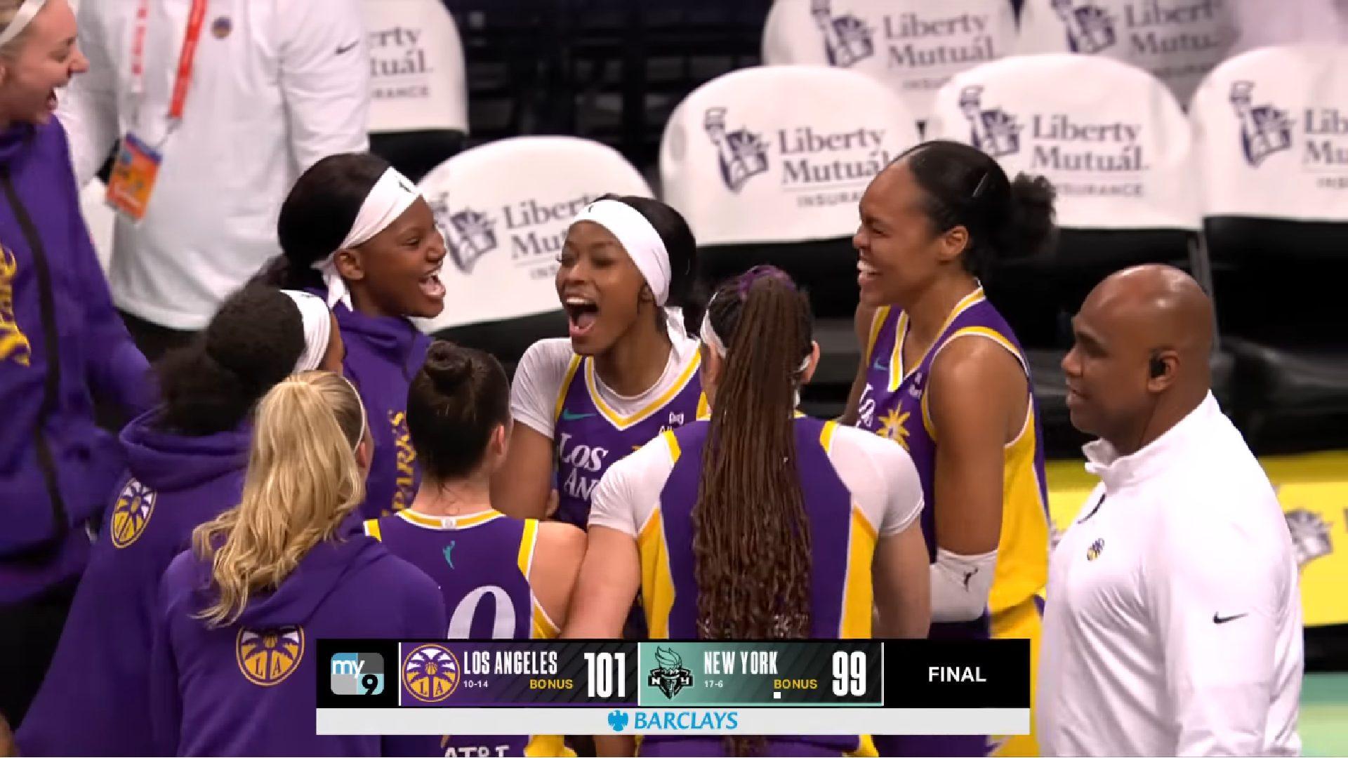 Los Angeles Sparks WNBA 27 juillet 2025