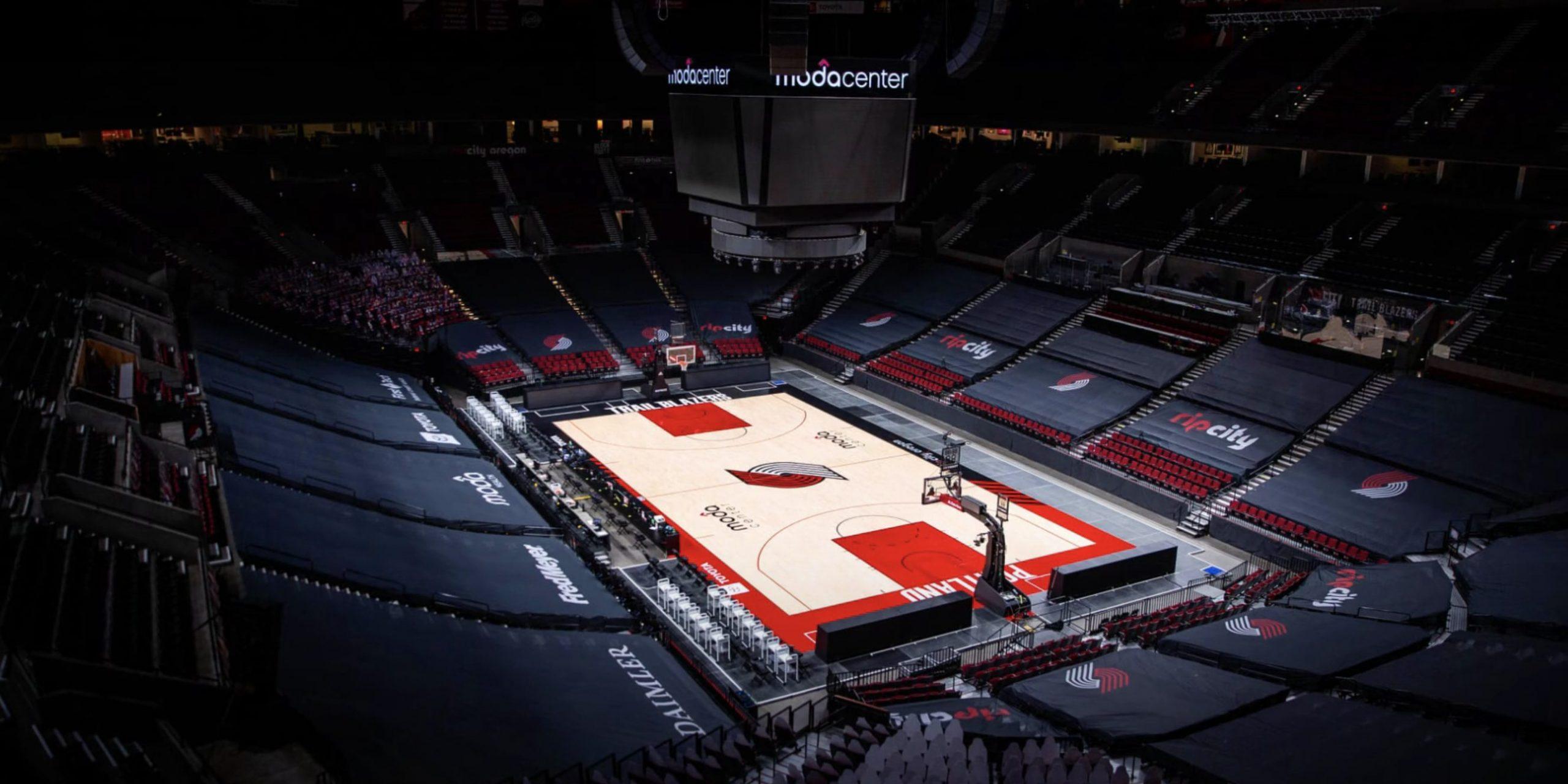 MODA Center Blazers Portland