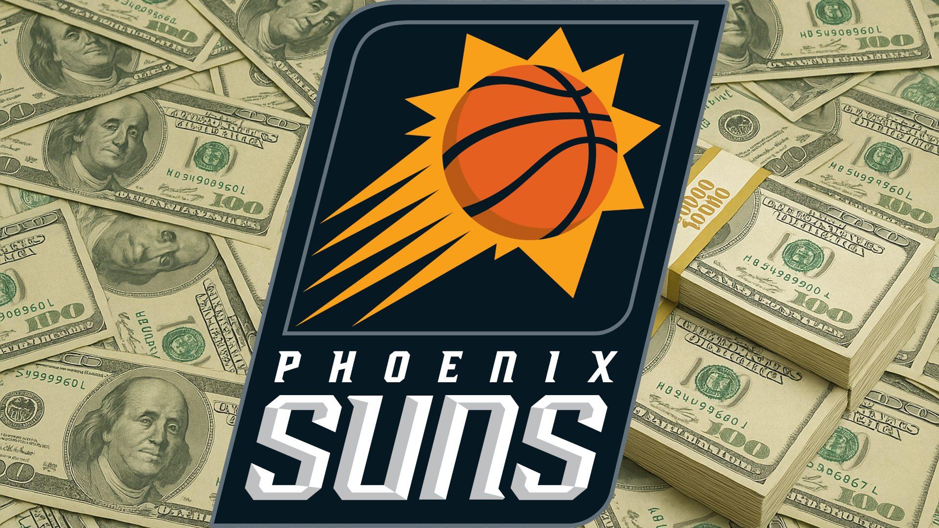 Salaires Phoenix Suns saison NBA 2025-26