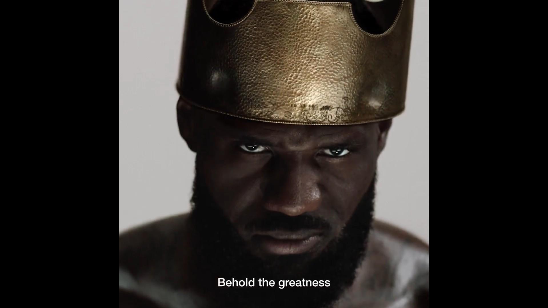 lebron james pub nike