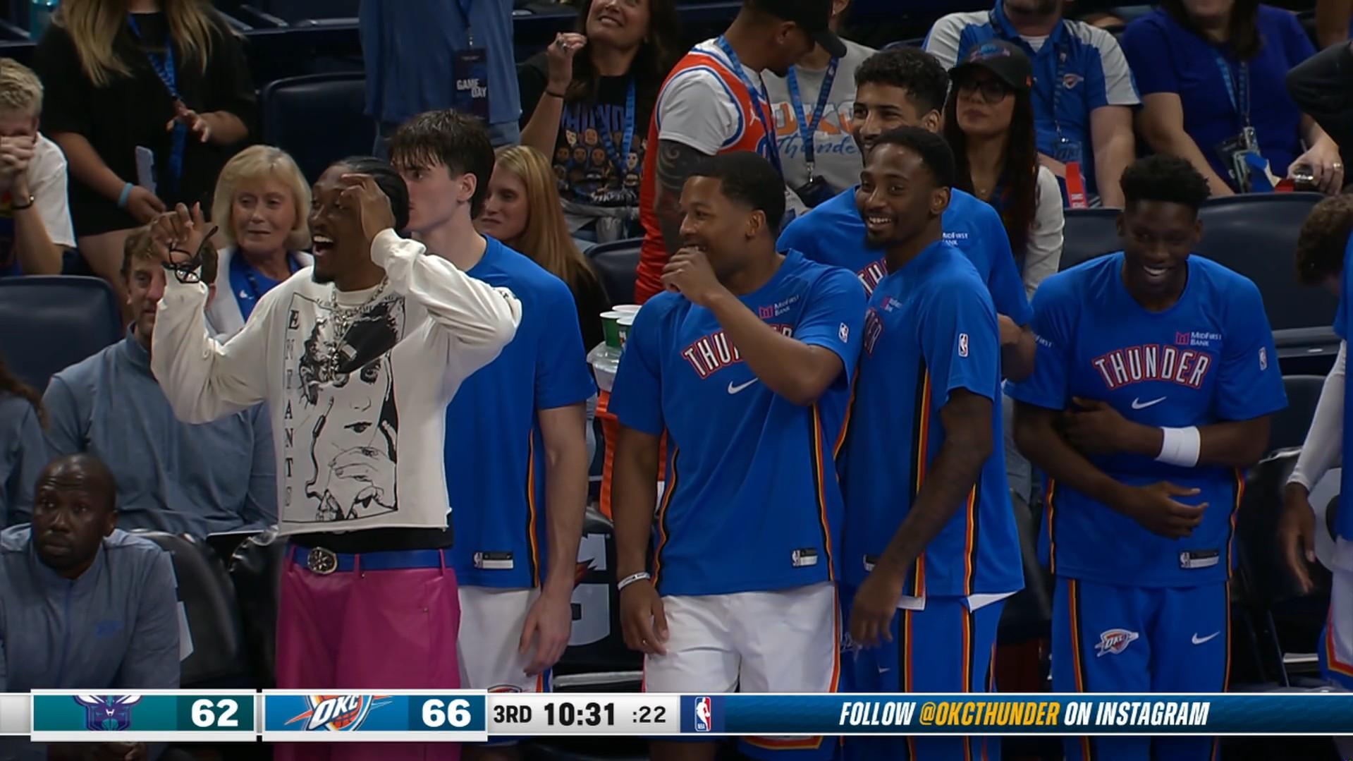 thunder banc cason wallace shoot