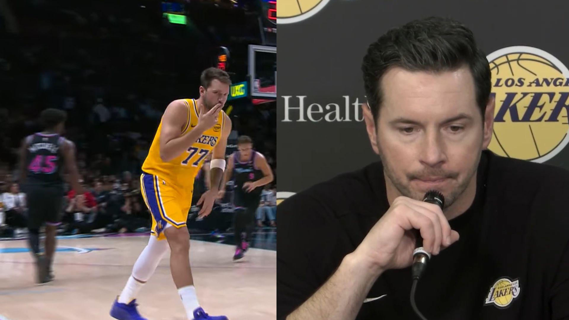 JJ Reddick et Luka Doncic