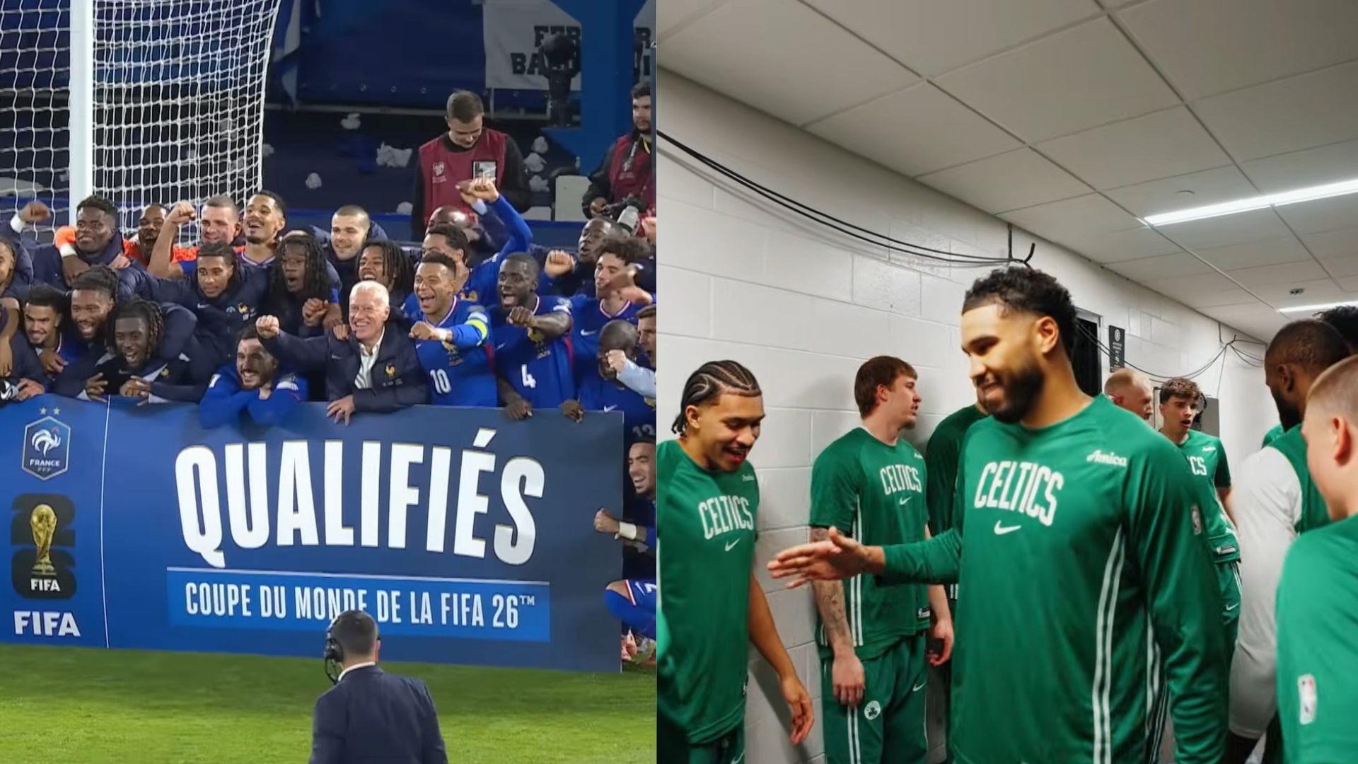 Equipe de France de foot x Celtics