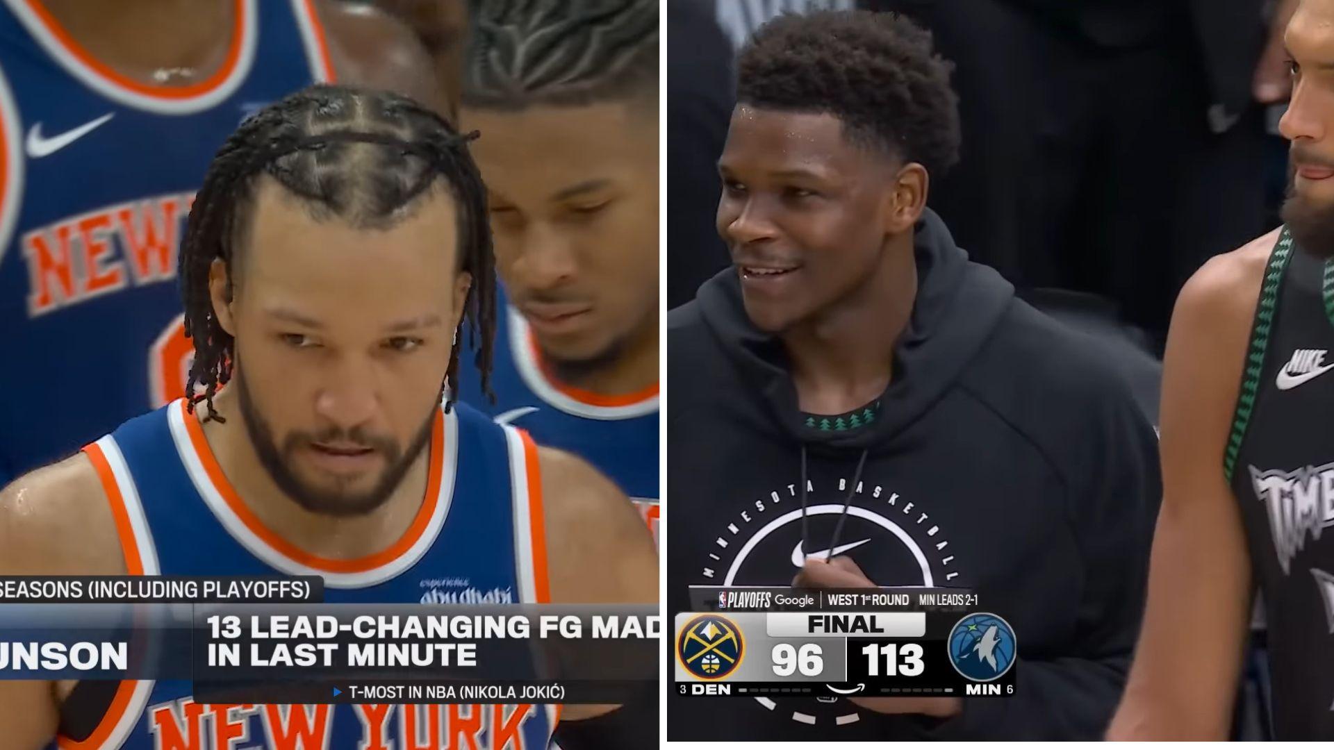 knicks hawks wolves nuggets