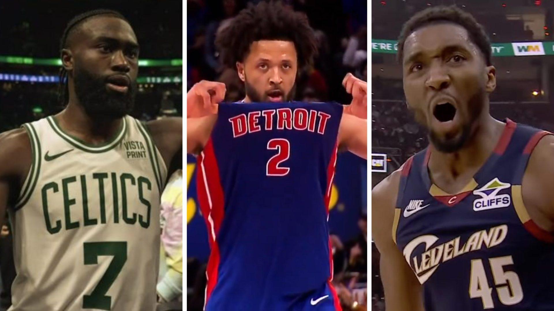 Celtics, Pistons, Cavs