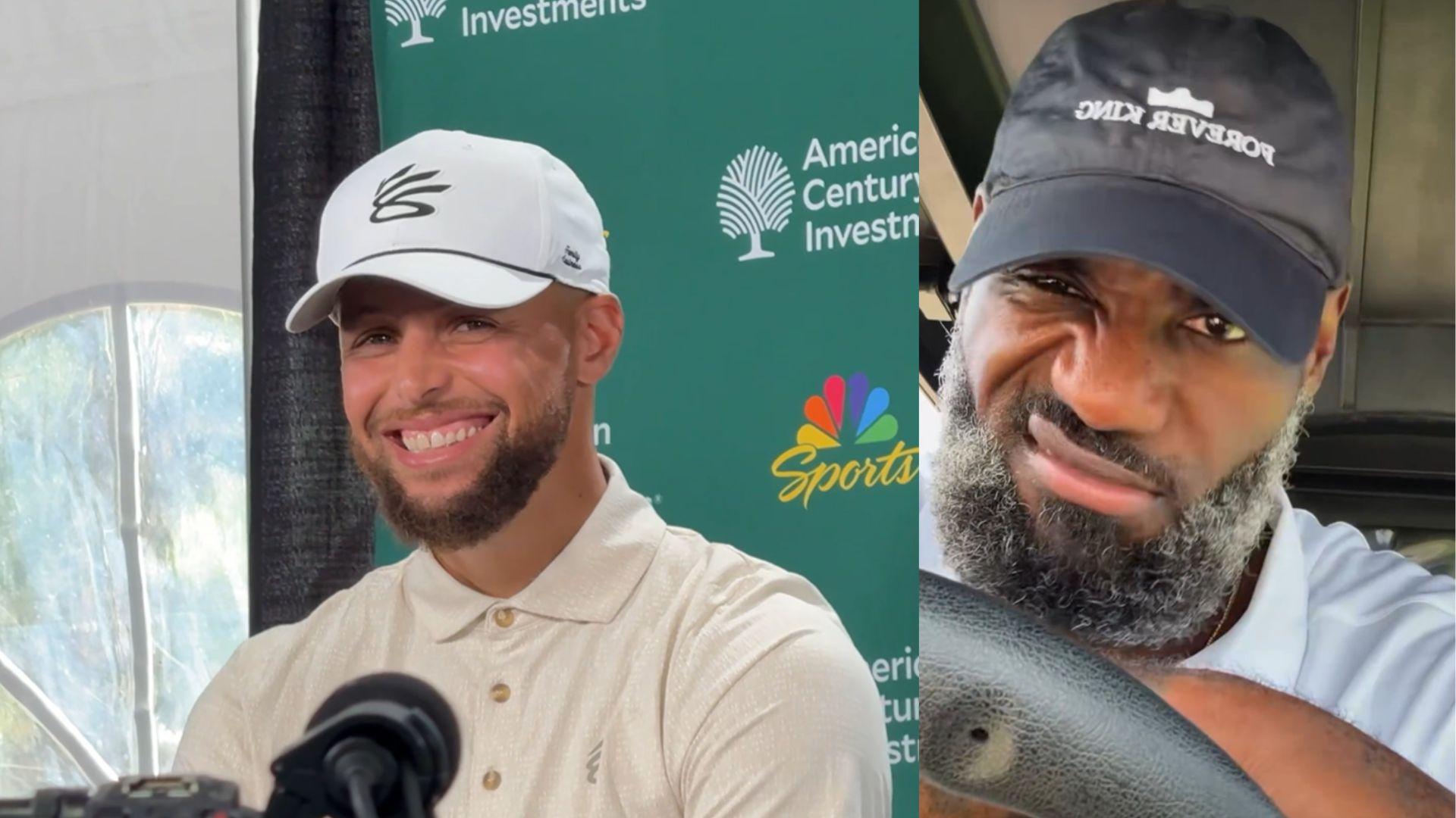 Steph Curry et LeBron James