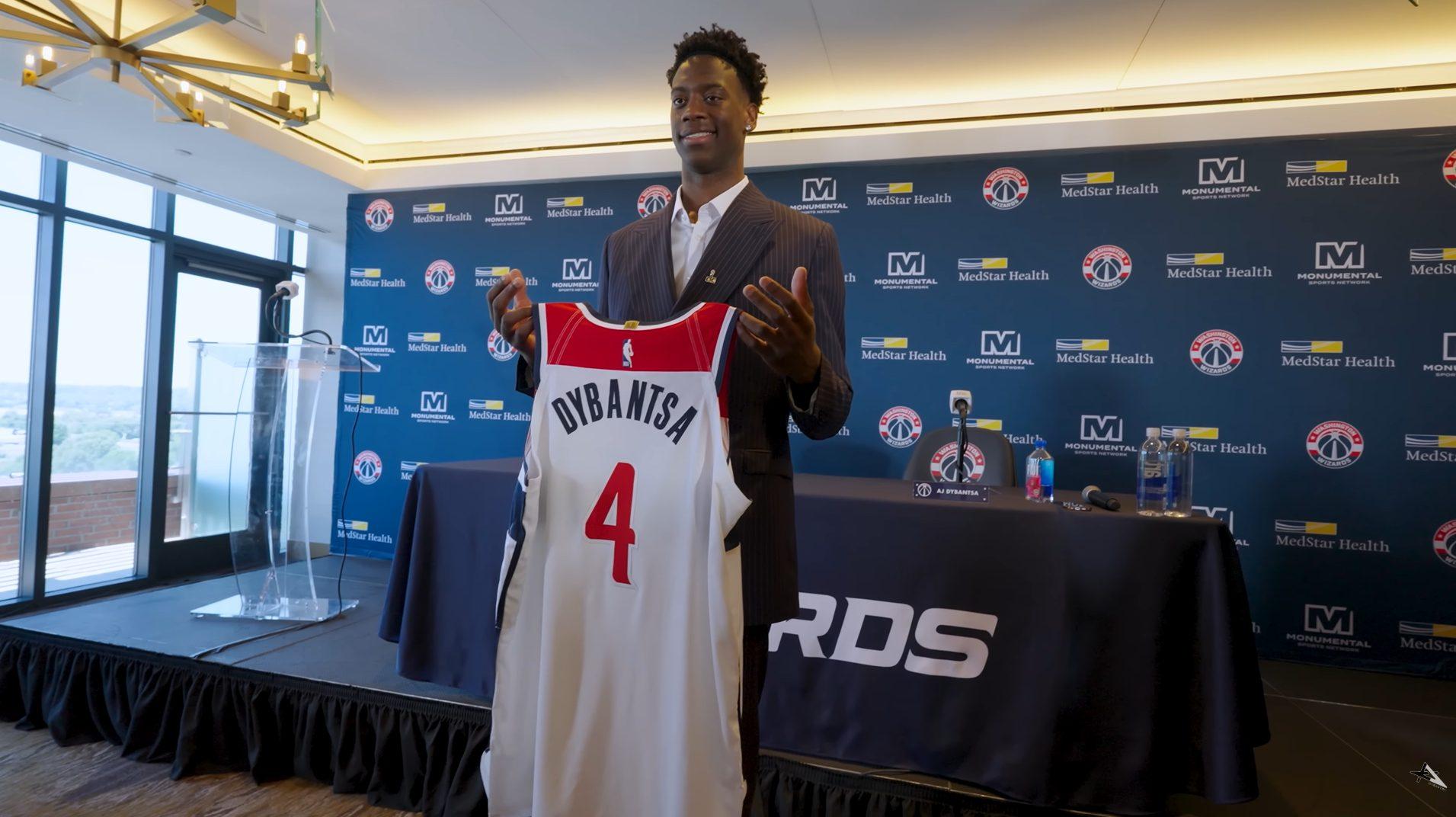AJ Dybantsa Washington Wizards