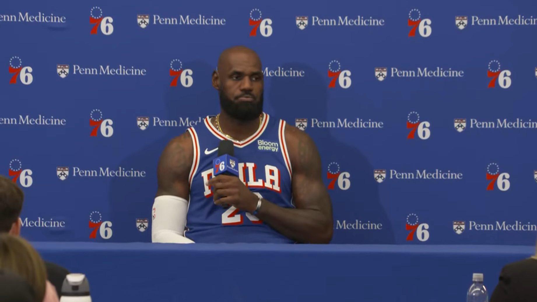 LeBron James Sixers
