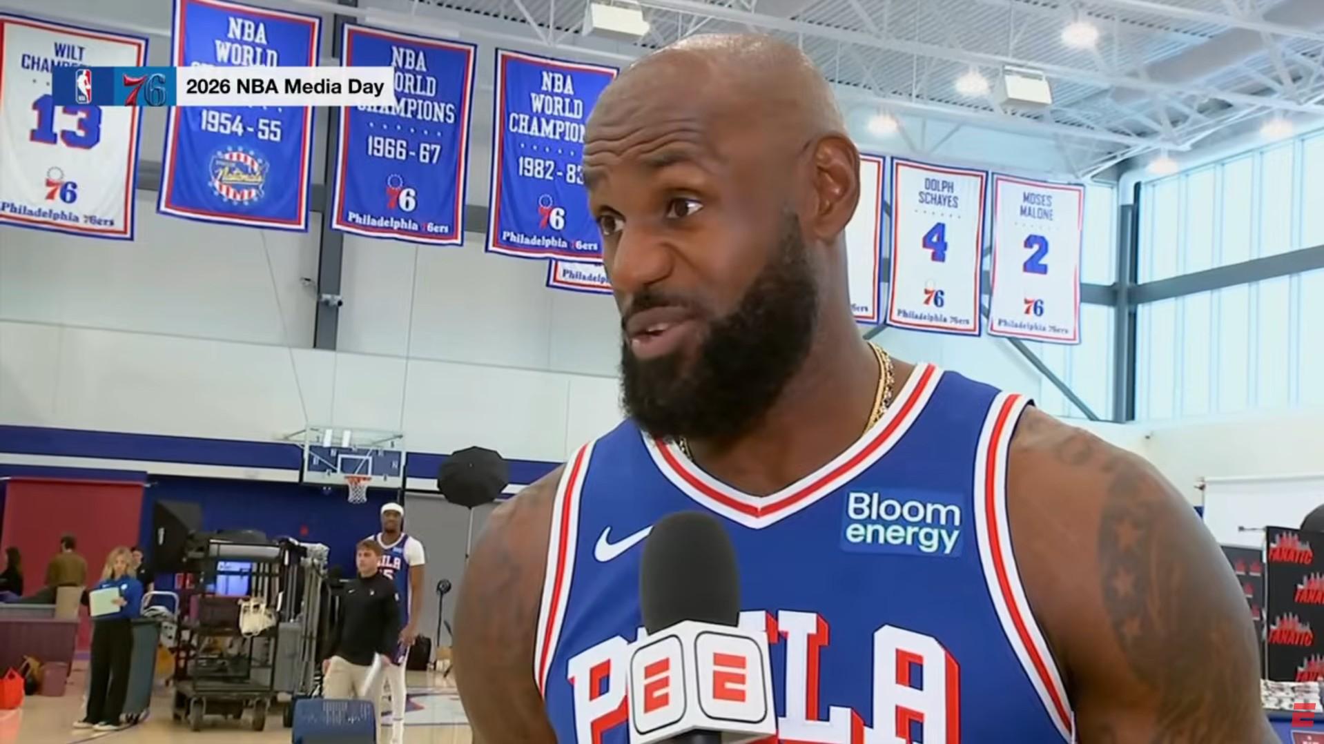 lebron james sixers knicks