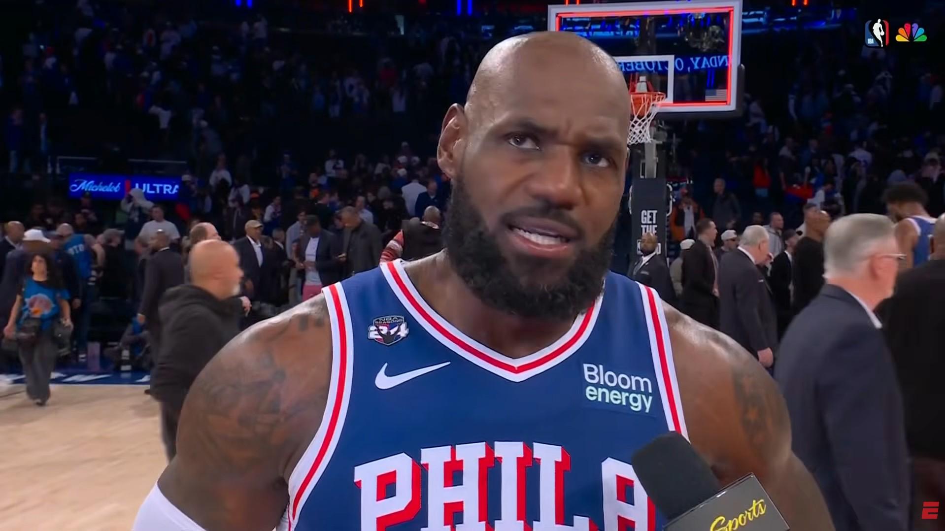 LeBron James Sixers