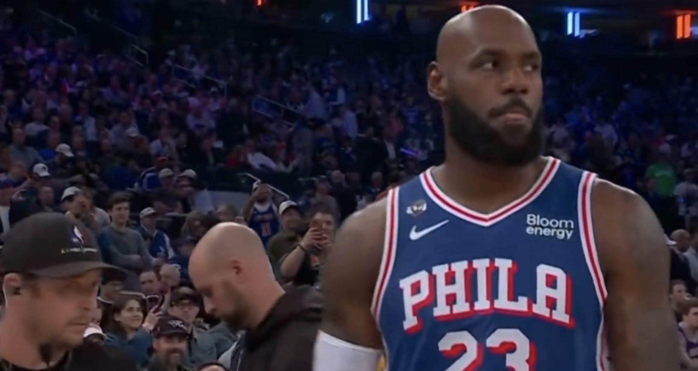 LeBron James Sixers NBA