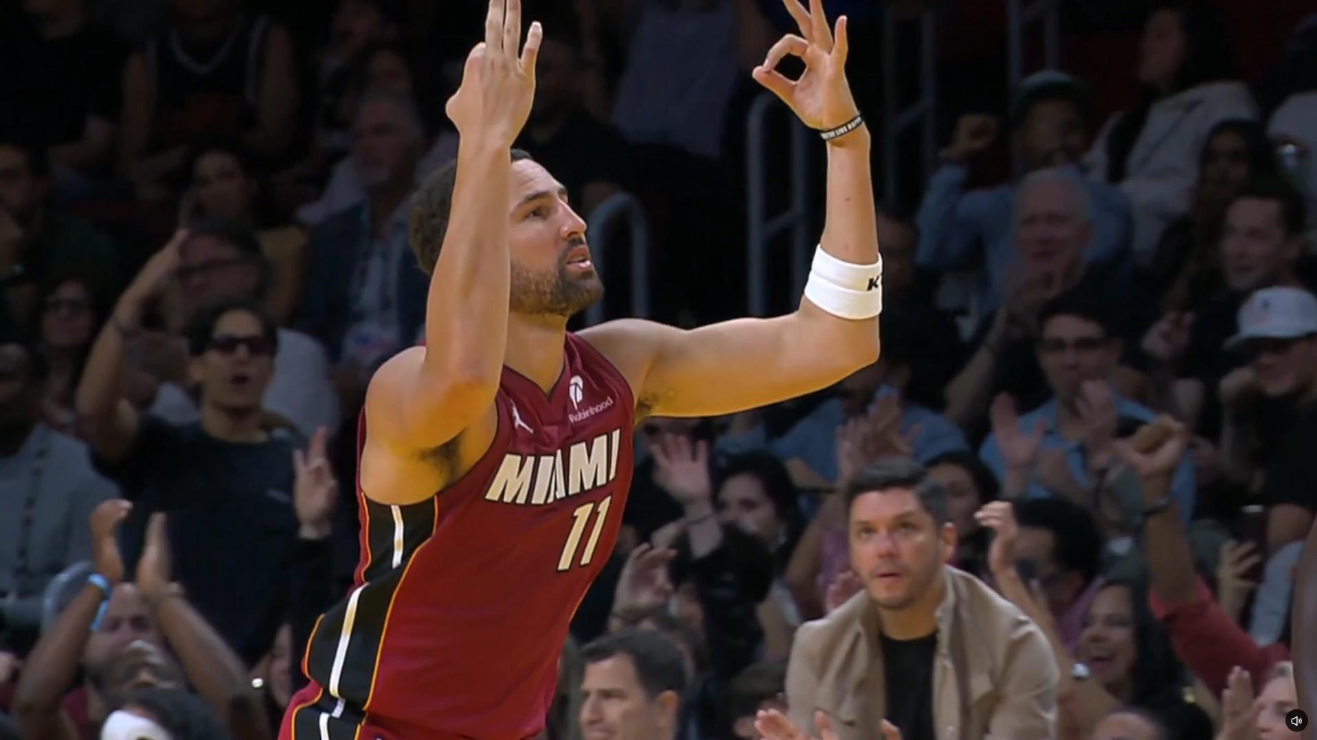 klay thompson heat