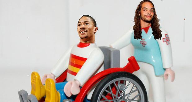 Derrick Rose Joakim Noah