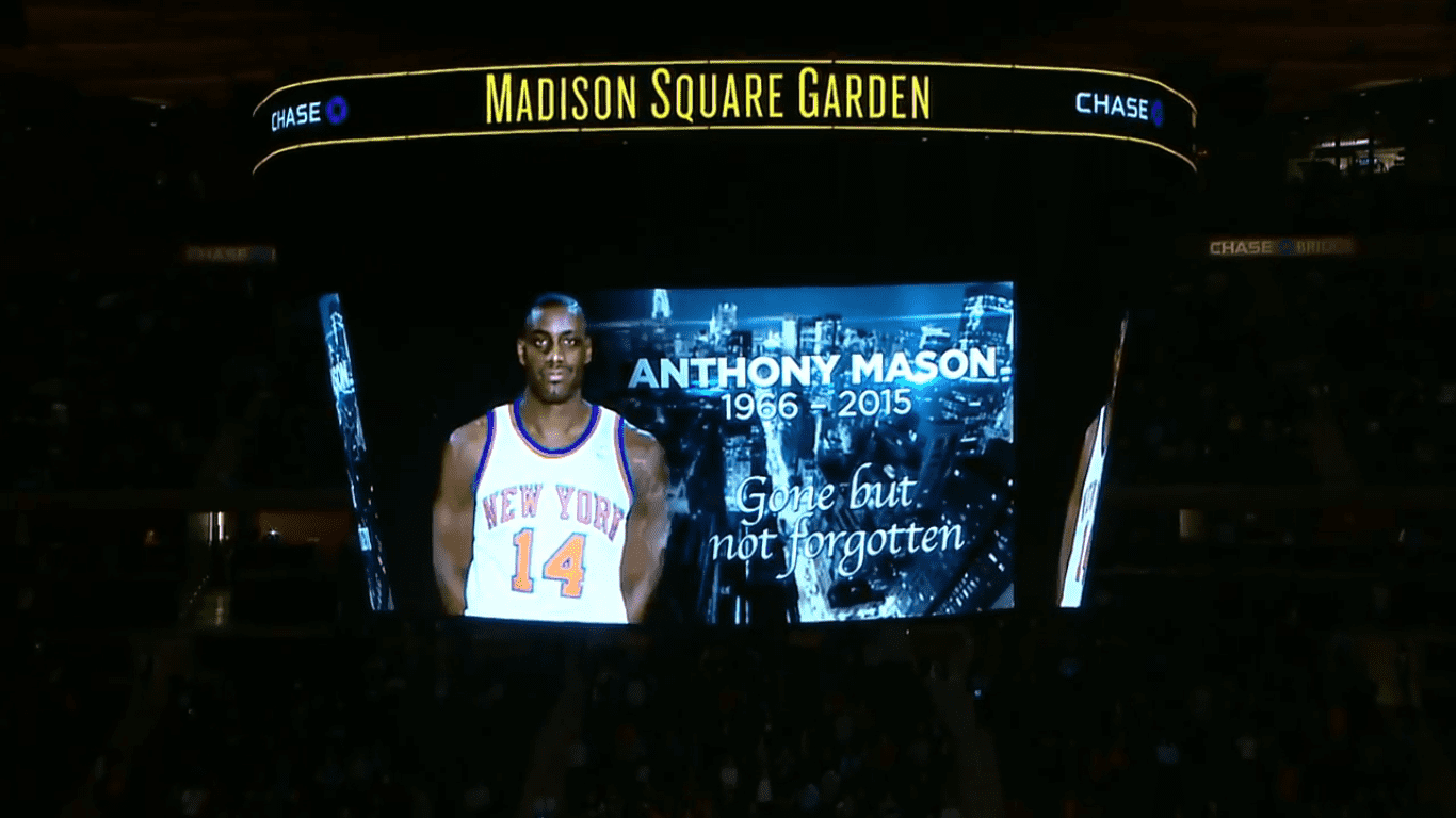 RIP Anthony Mason