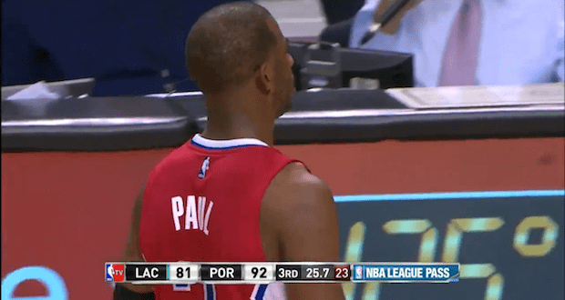 Chris Paul face aux Blazers