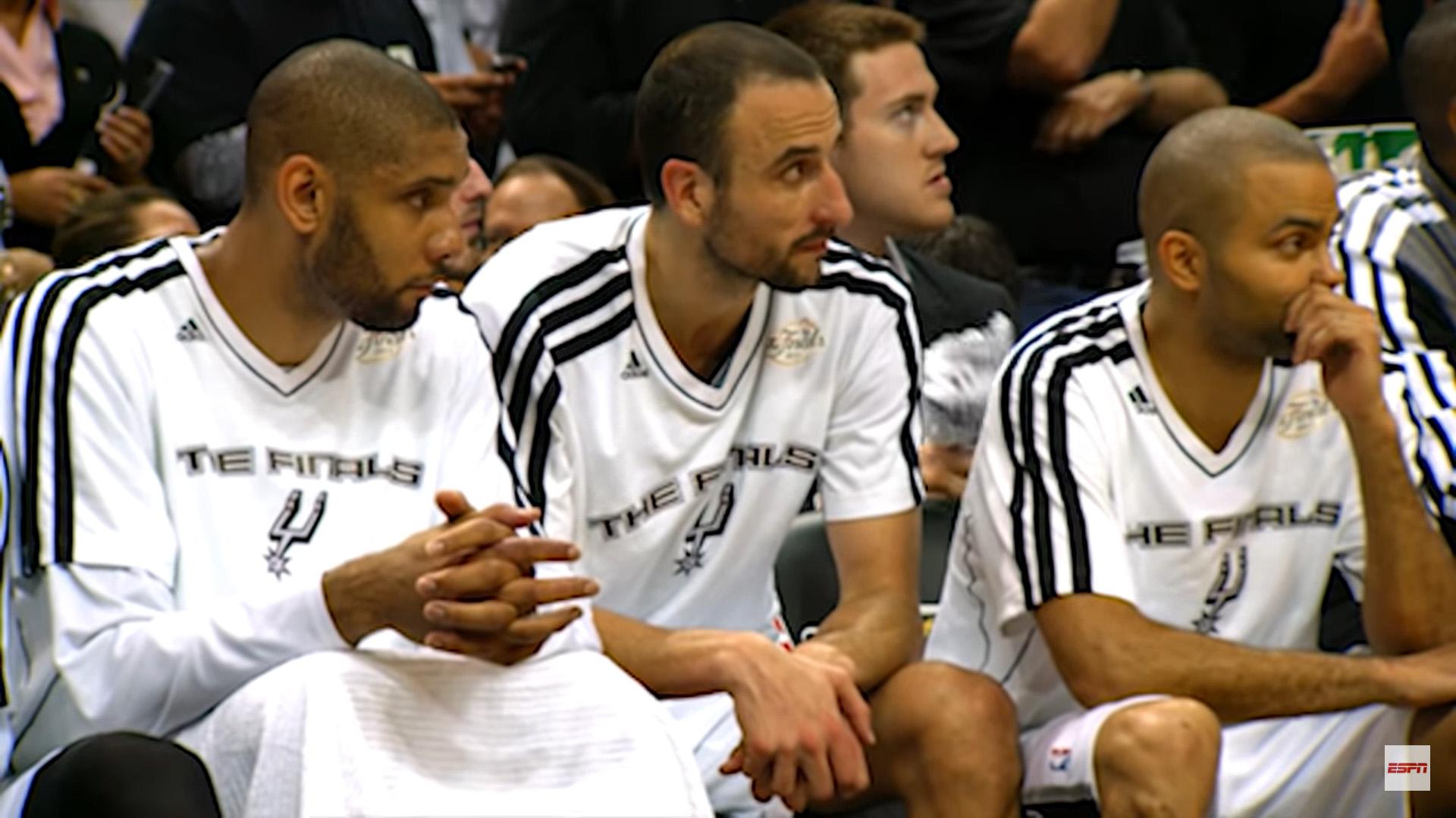 Tim Duncan Tony Parker Manu Ginobili Spurs 25 juin 2020