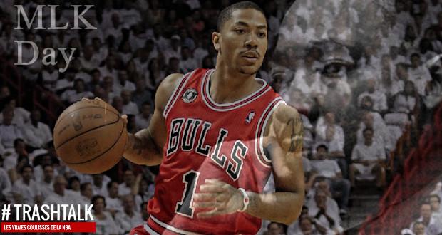 Derrick Rose triple double martin luther king day