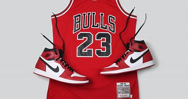 Michael Jordan jersey Mitchell & Ness