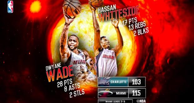 Dwyane Wade Hassan Whiteside