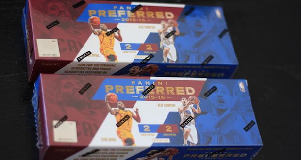 Box Break Panini Preferred 2015-16