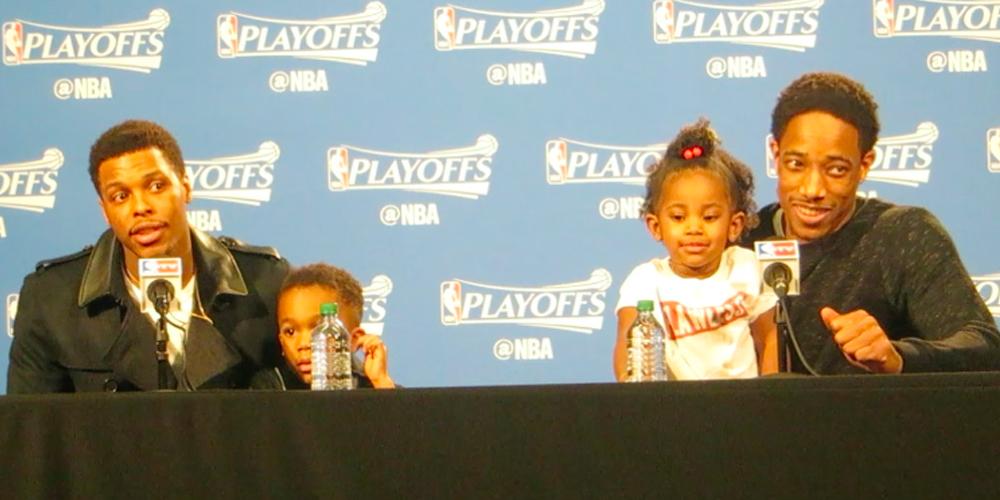 demar derozan kyle lowry raptors