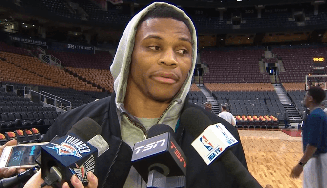 Russell Westbrook TrashTalk Fantasy League