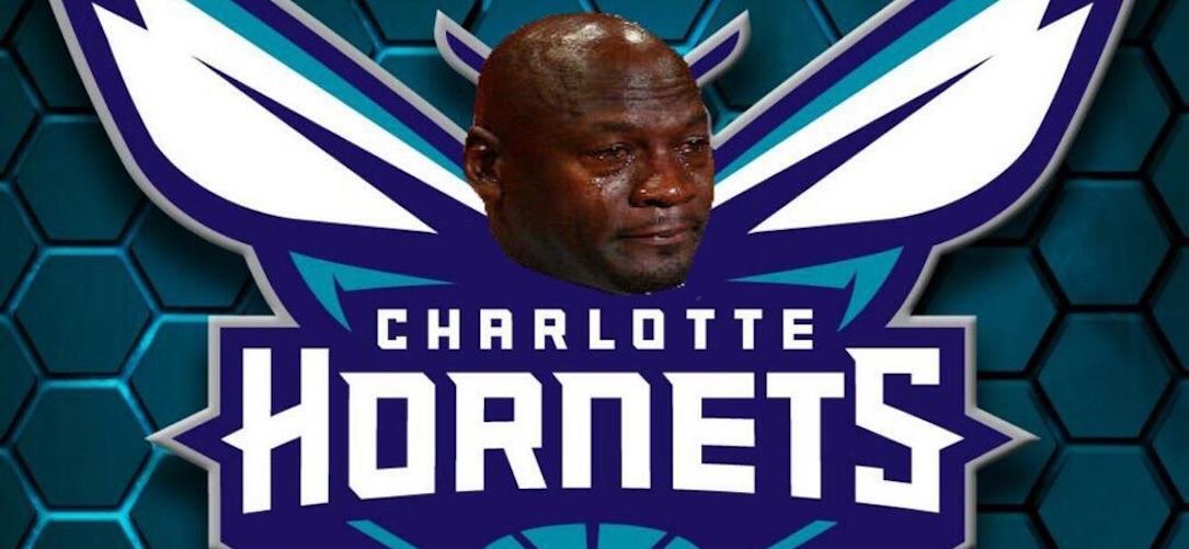 Bilan Hornets Crying meme jordan