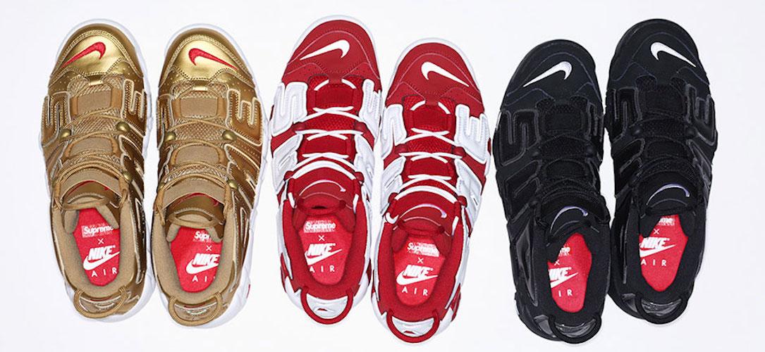 Supreme x Nike Air More Uptempo