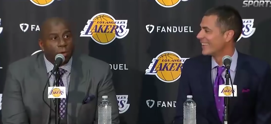 Rob pelinka et Magic Johnson, Los Angeles Lakers
