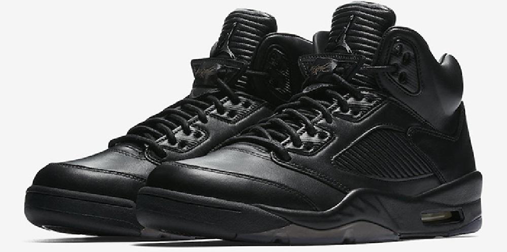 Air Jordan 5 Premium Triple Black