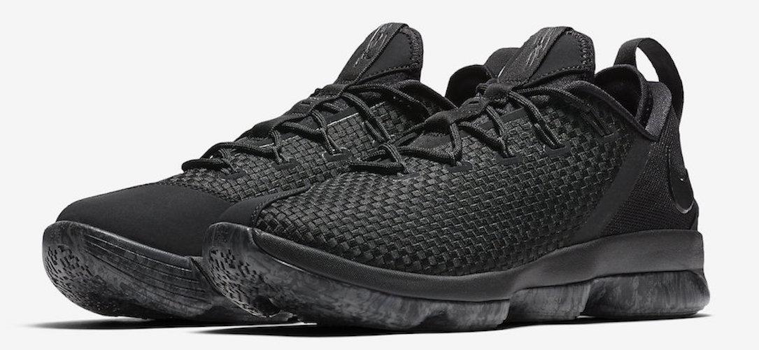 Nike LeBron 14 Low Triple Black