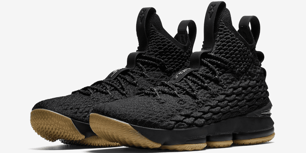 Nike LeBron XV "Black/Gum"