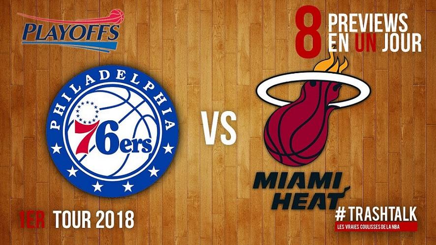 Sixers - Heat Playoffs 2018