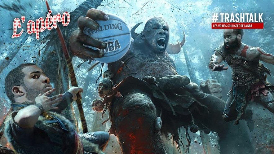 Apéro TrashTalk Warriors Rockets