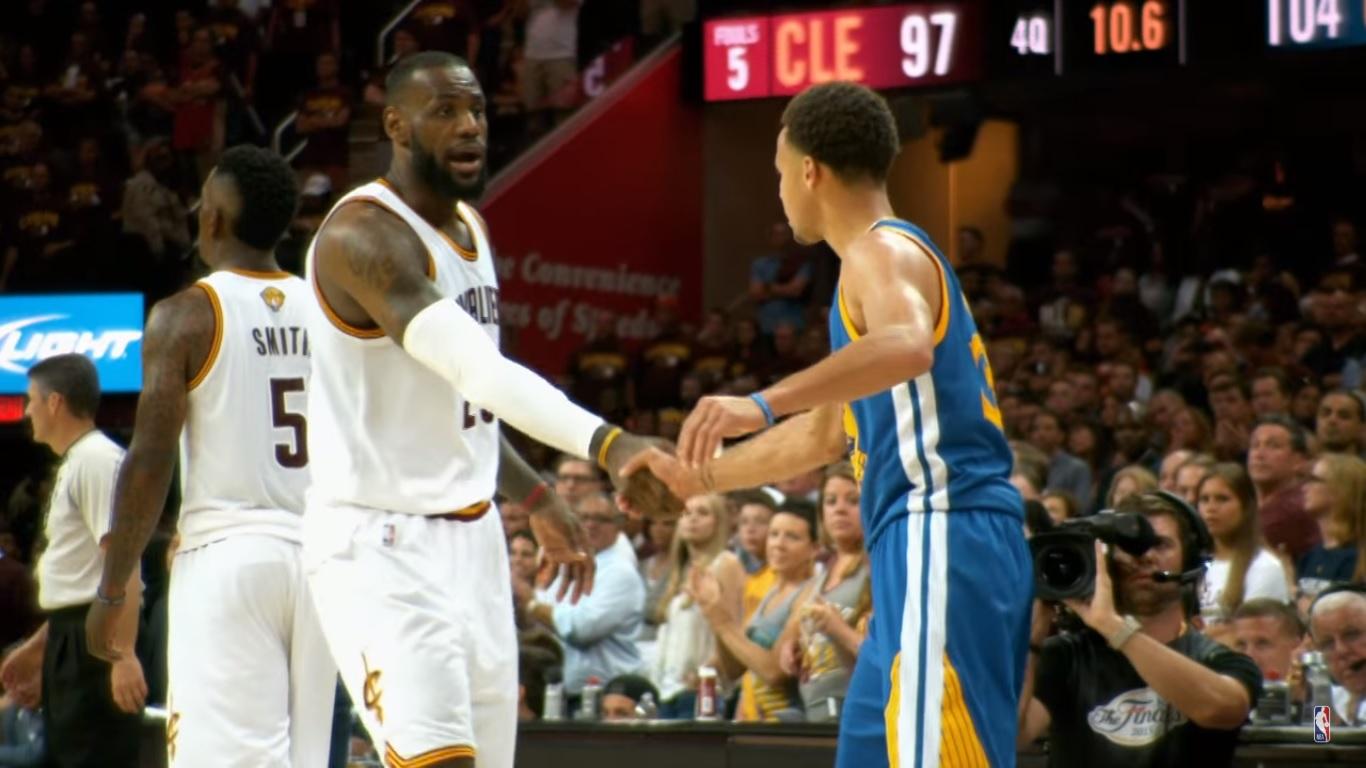 LeBron James Stephen Curry