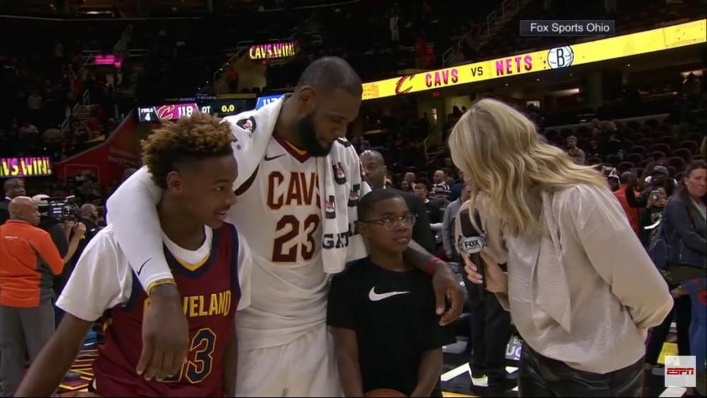 LeBron James et sa Famille