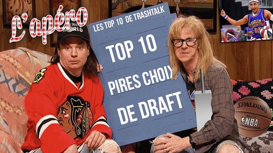 Top 10 pires choix de Draft