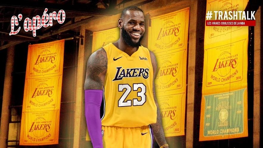 LeBron James Lakers Apéro TrashTalk