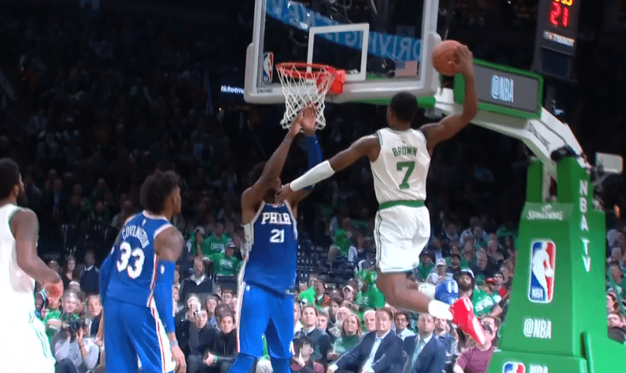 Jaylen Brown celtics sixers