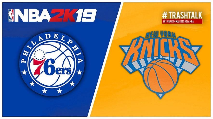 NBA 2K19 Sixers @ Knicks