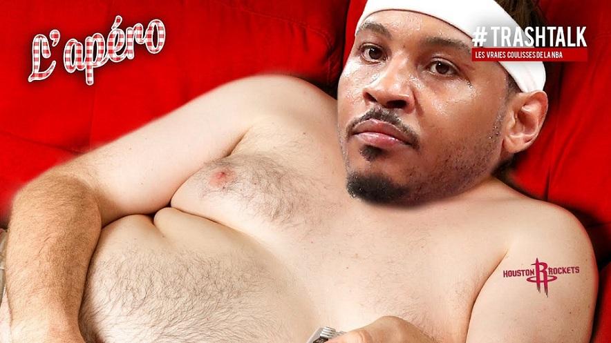 Carmelo Anthony Apéro TrashTalk