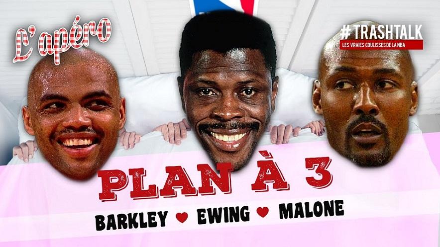 Plan à 3 Barkley - Ewing - Malone